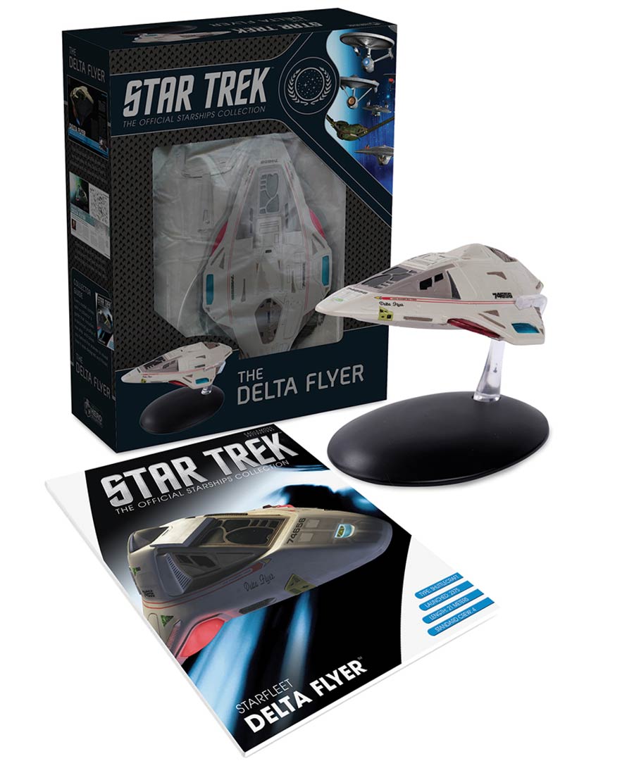 Star Trek Starships Best Of Figurine Collection #18 Delta Flyer