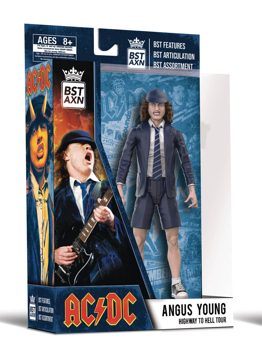 BST AXN Rock 5-Inch Action Figure - AC/DC Angus Young
