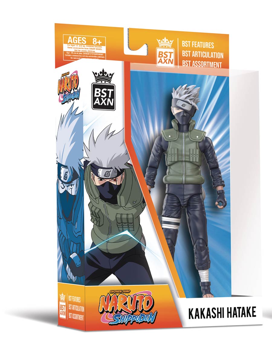 BST AXN Naruto 5-Inch Action Figure - Kakashi Hatake