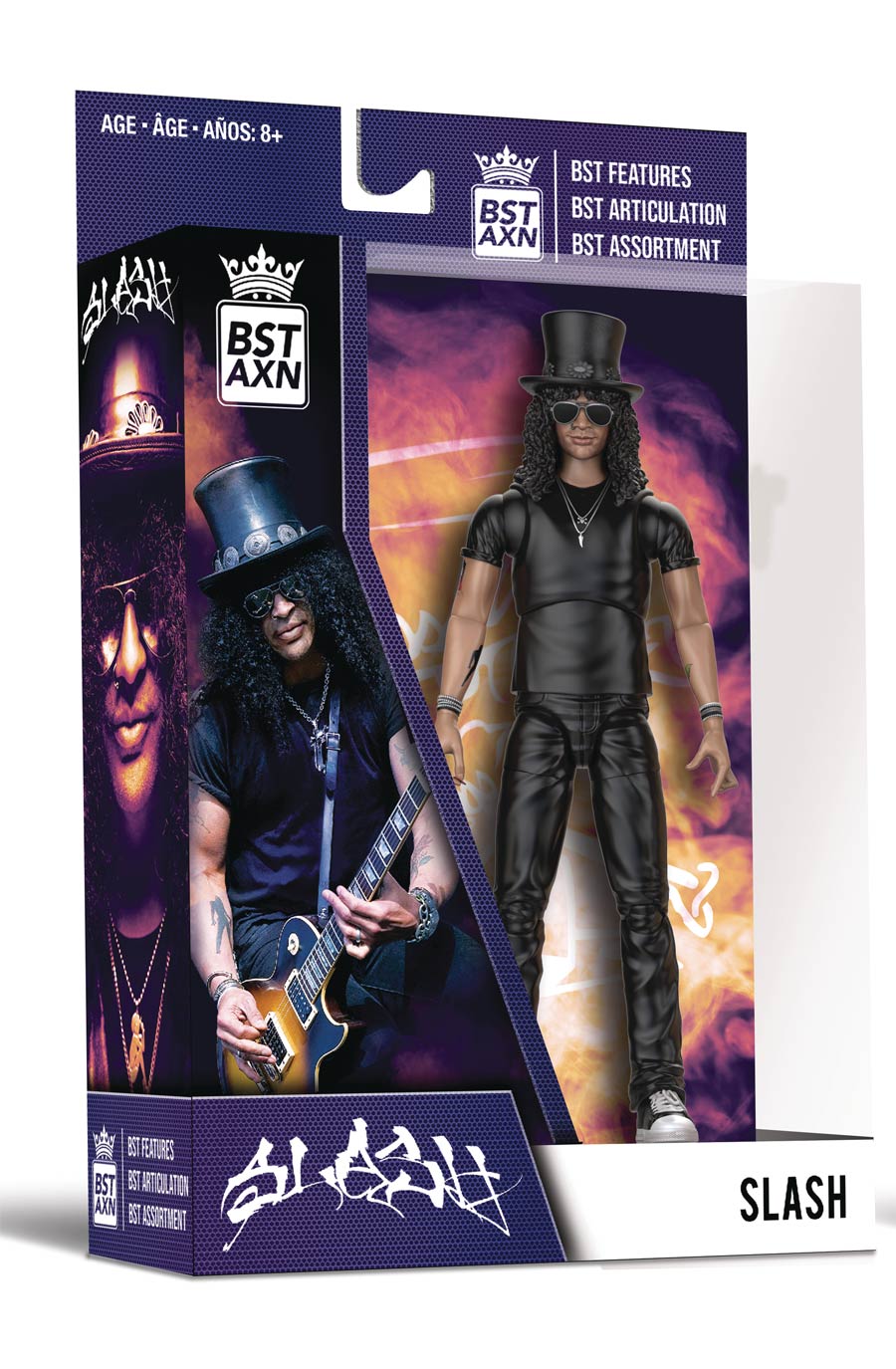 BST AXN Rock 5-Inch Action Figure - Guns n Roses Slash