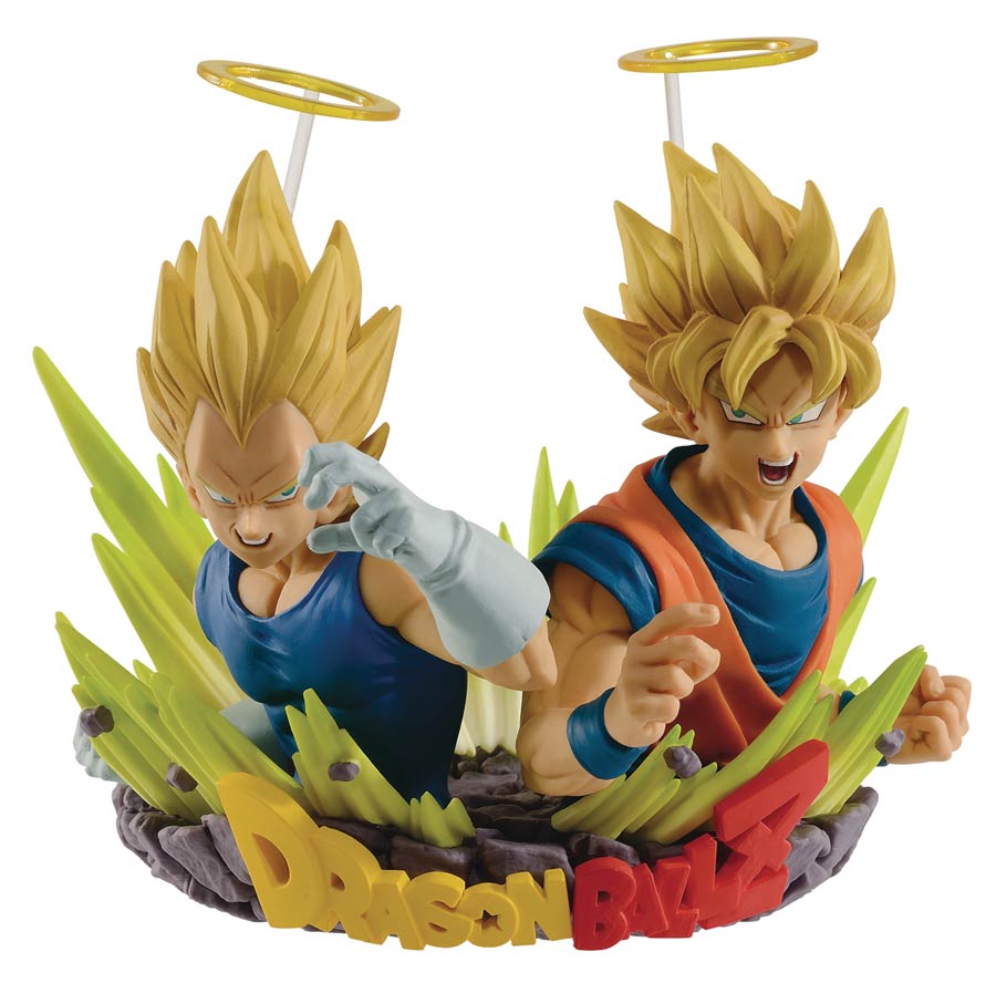 Dragon Ball Z Com Figuration Vol 2 Gogeta Goku & Vegeta Figure