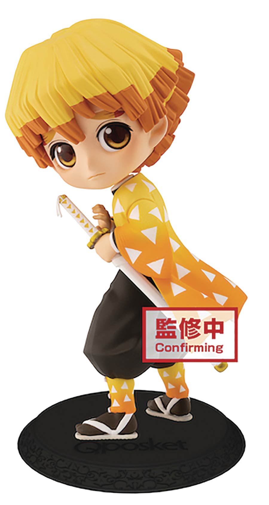 Demon Slayer Kimetsu No Yaiba Zenitsu Agatsuma Q-Posket Figure Version 1