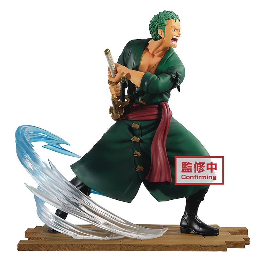 One Piece Log File Selection Fight Vol 1 Zoro DXF Figure