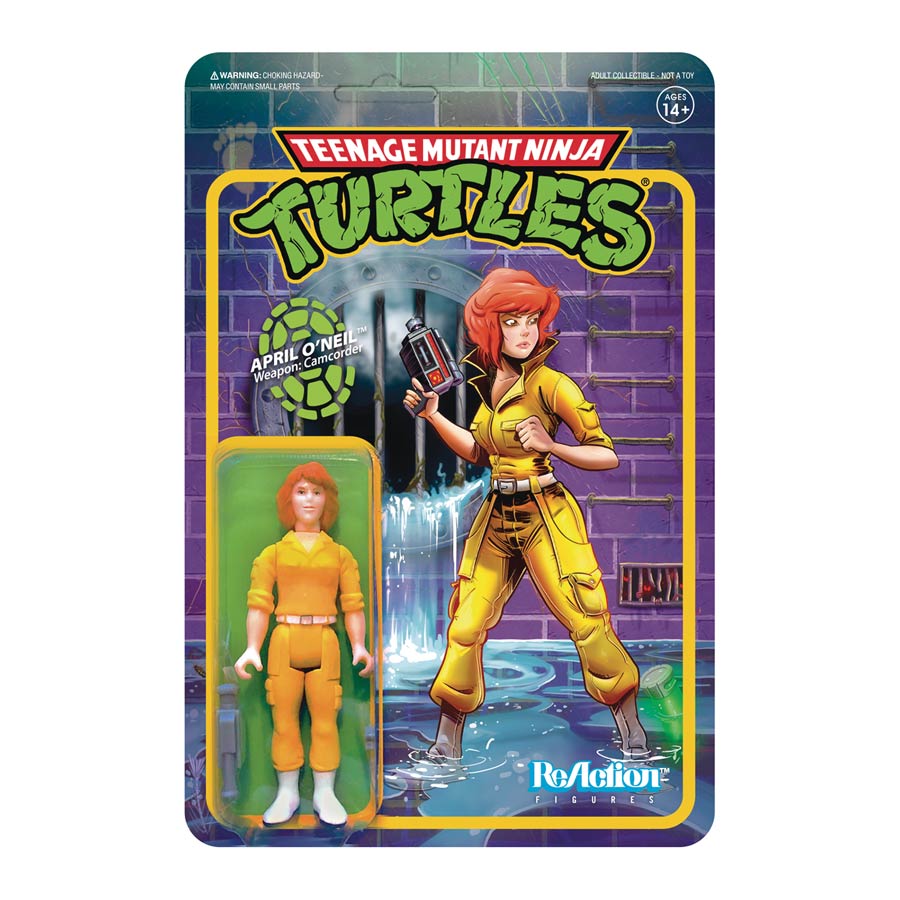 Teenage Mutant Ninja Turtles ReAction Figure - April ONeil