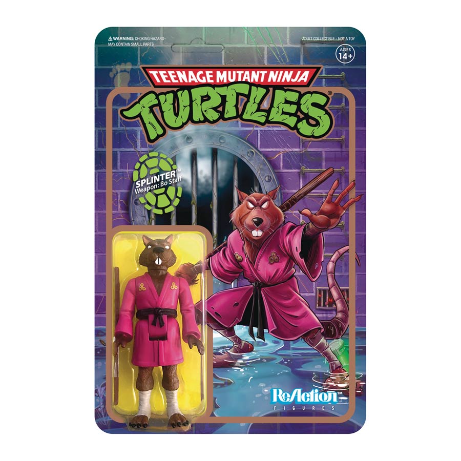 Teenage Mutant Ninja Turtles ReAction Figure - Splinter