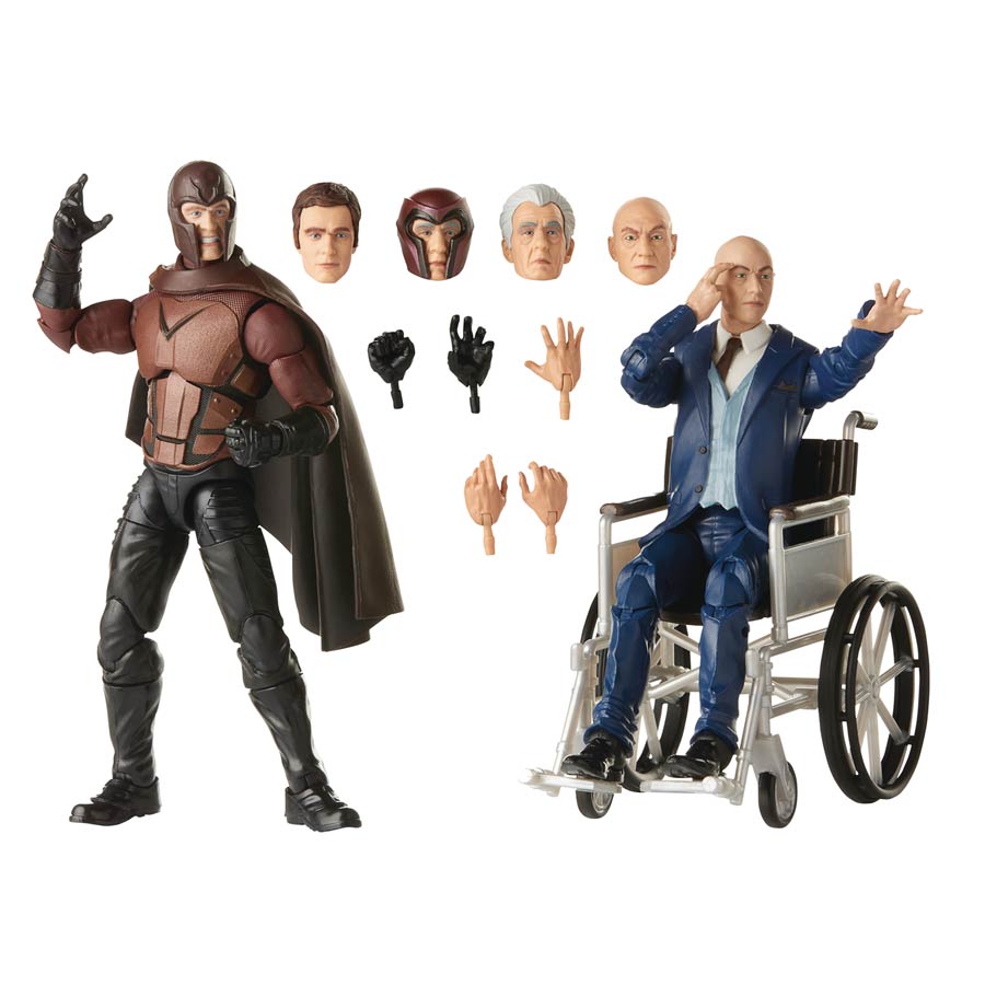 X-Men Movie Legends 6-Inch Magneto & Professor X 2-Pack Action Figure Case