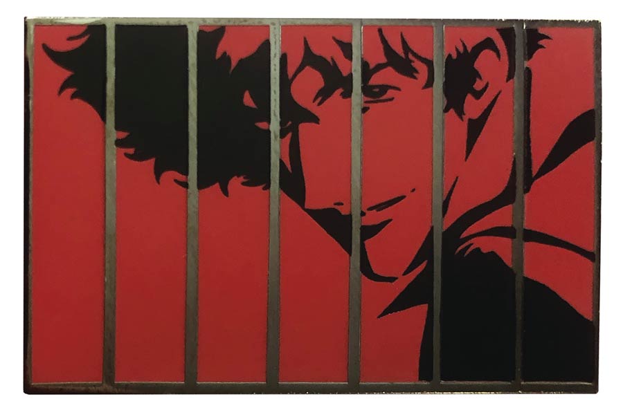 Cowboy Bebop Pin - Spike Red Panel