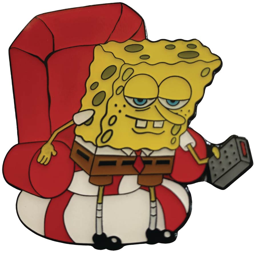 SpongeBob SquarePants Ight Im Gonna Head Out Pin