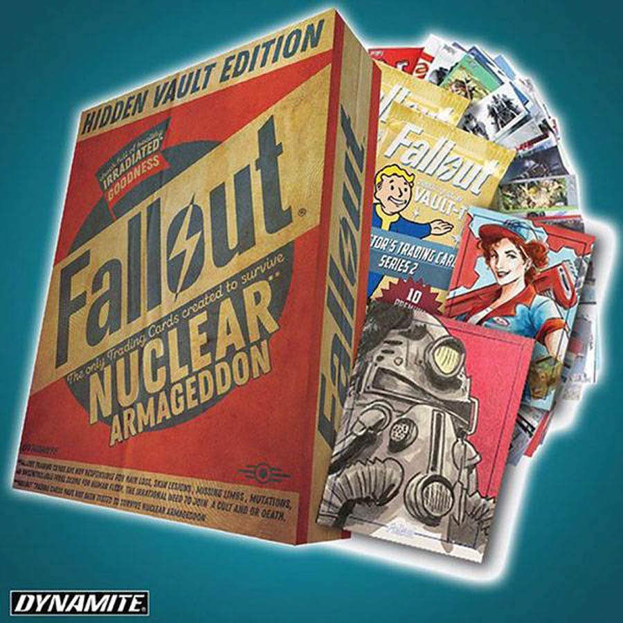 Fallout Hidden Vault Limited Edition Trading Card Box Set