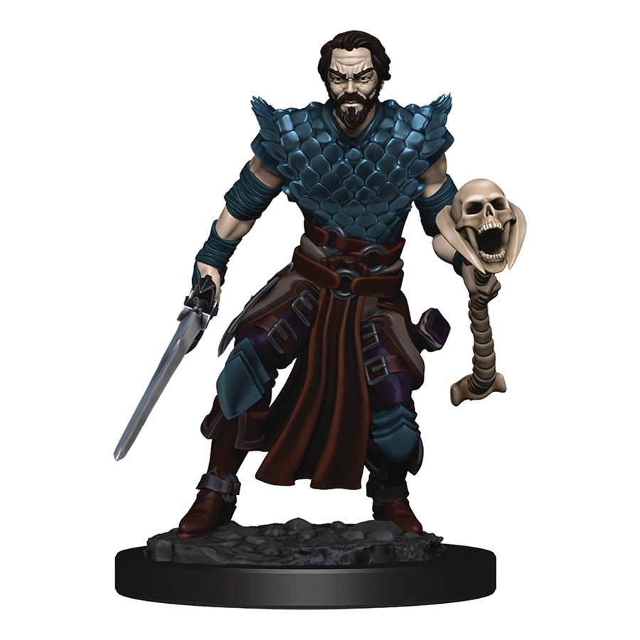 Dungeons & Dragons Icons Of The Realms Premium Painted Figure - Human Warlock (Male)