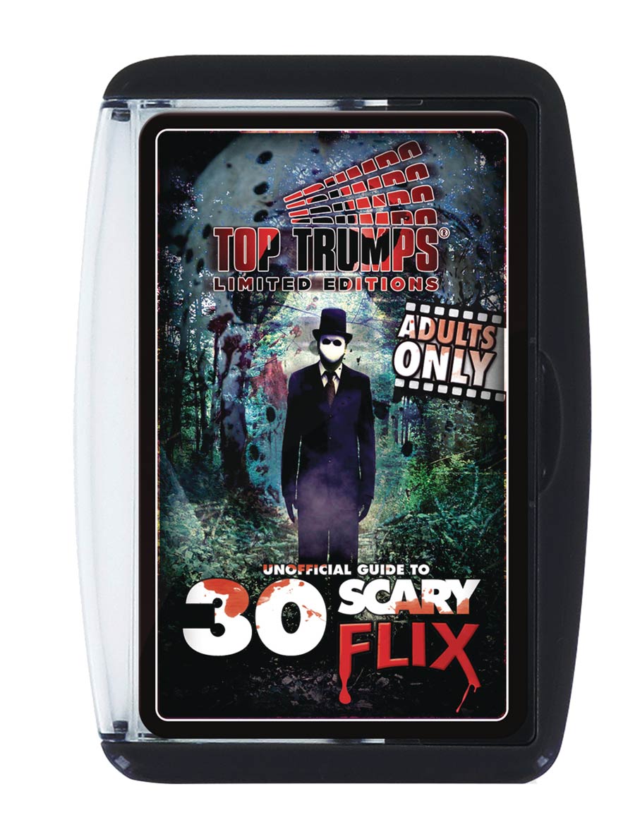 Top Trumps 30 Scary Flix Unofficial Guide Game