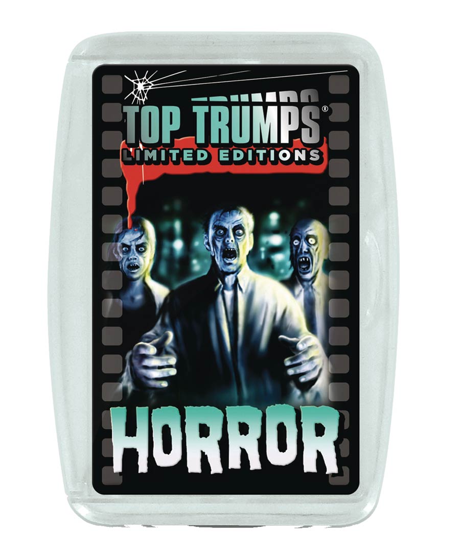 Top Trumps Horror 2020 Glow-In-The-Dark Game