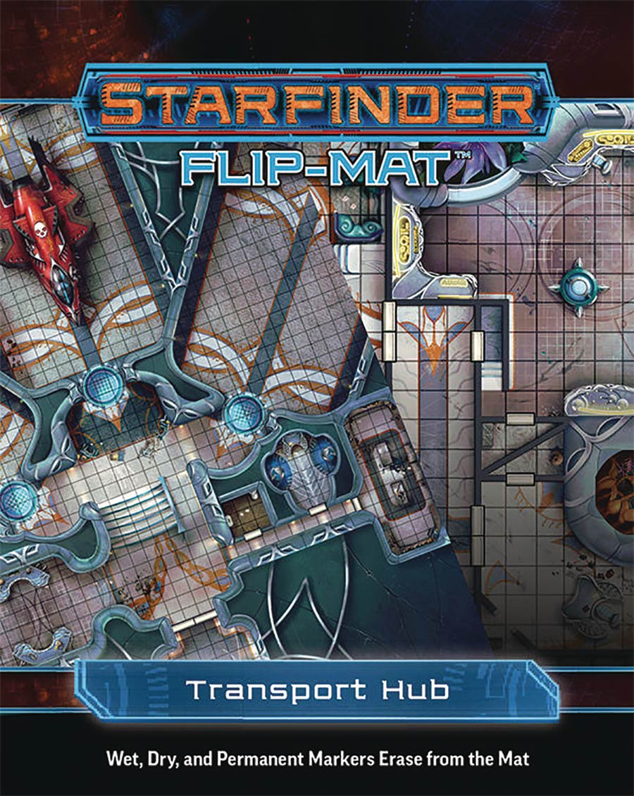 Starfinder Flip-Mat - Transport Hub