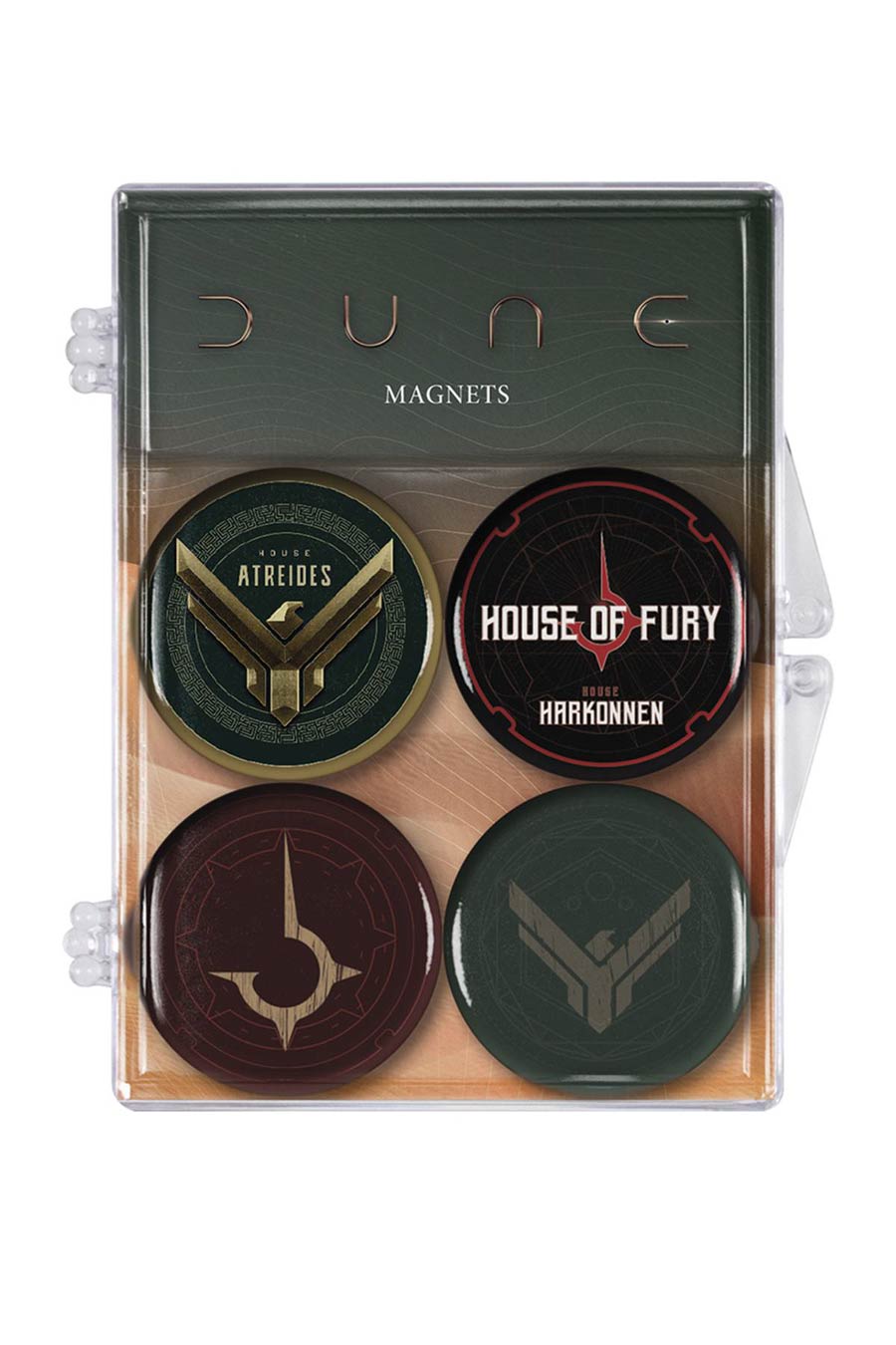 Dune Atreides & Harkonnen Magnet Pack