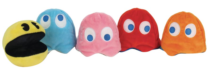 Pac-Man Assorted Small Plush 12-Piece Display