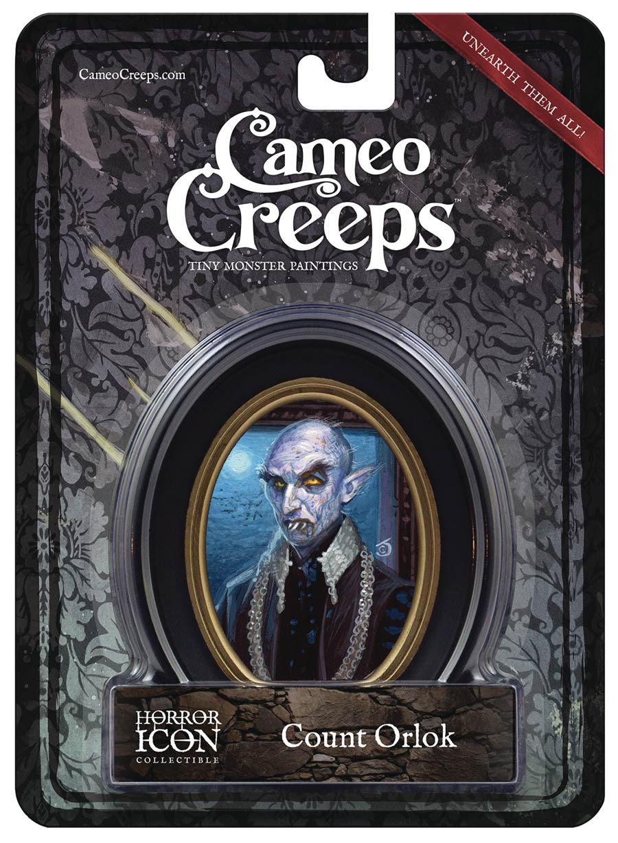 Cameo Creeps Mini Cameo Portrait - Count Orlok
