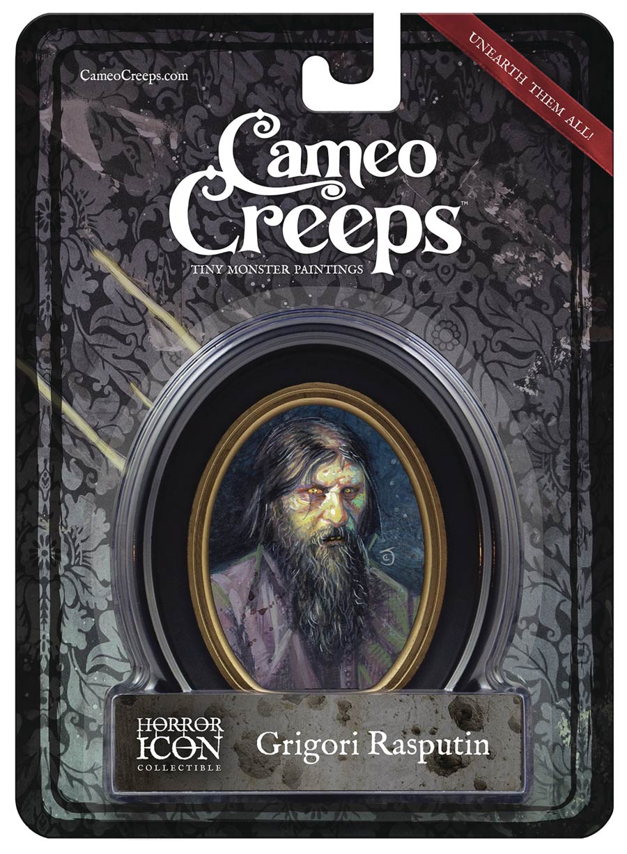 Cameo Creeps Mini Cameo Portrait - Grigori Rasputin