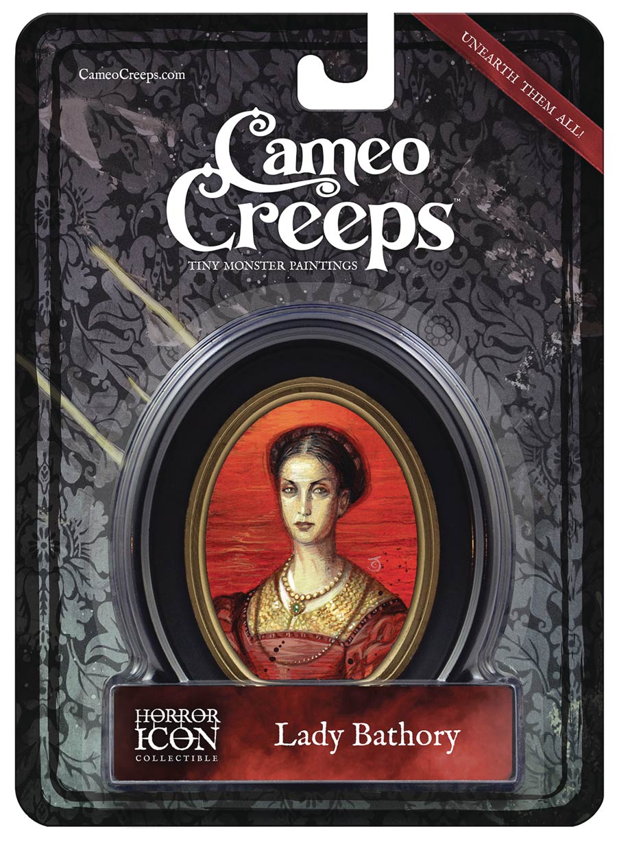 Cameo Creeps Mini Cameo Portrait - Lady Bathory