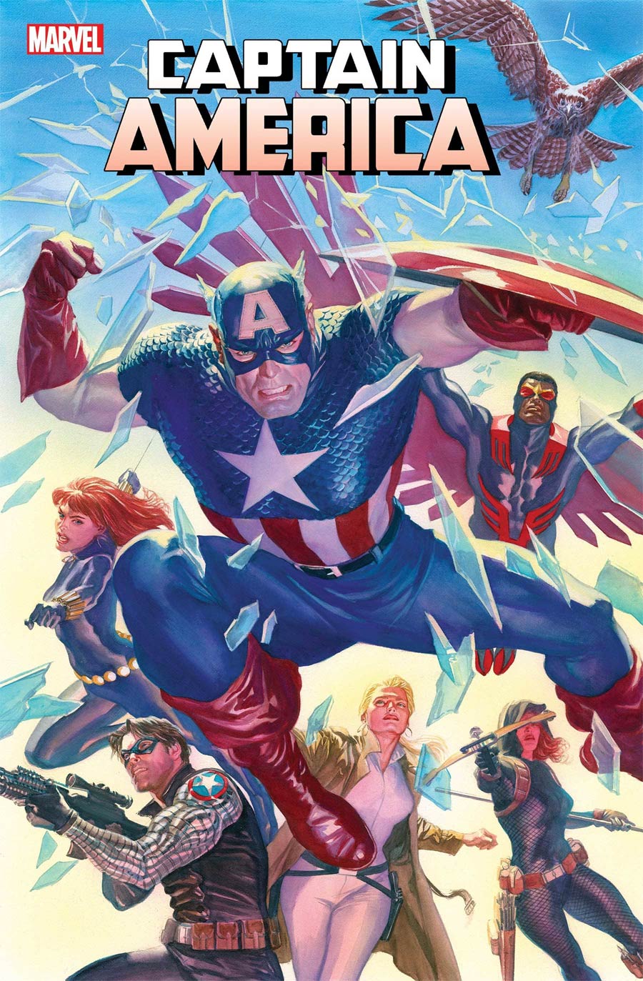 Captain America Vol 9 #25 By Alex Ross Poster