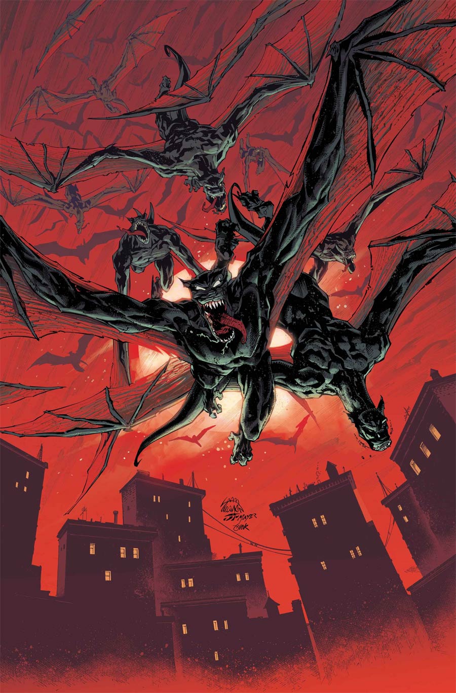King In Black Darkness Reigns By Ryan Stegman Poster