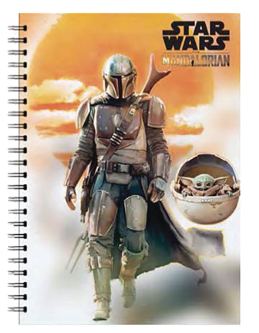 Star Wars The Mandalorian A5 Wiro Journal - Sunset