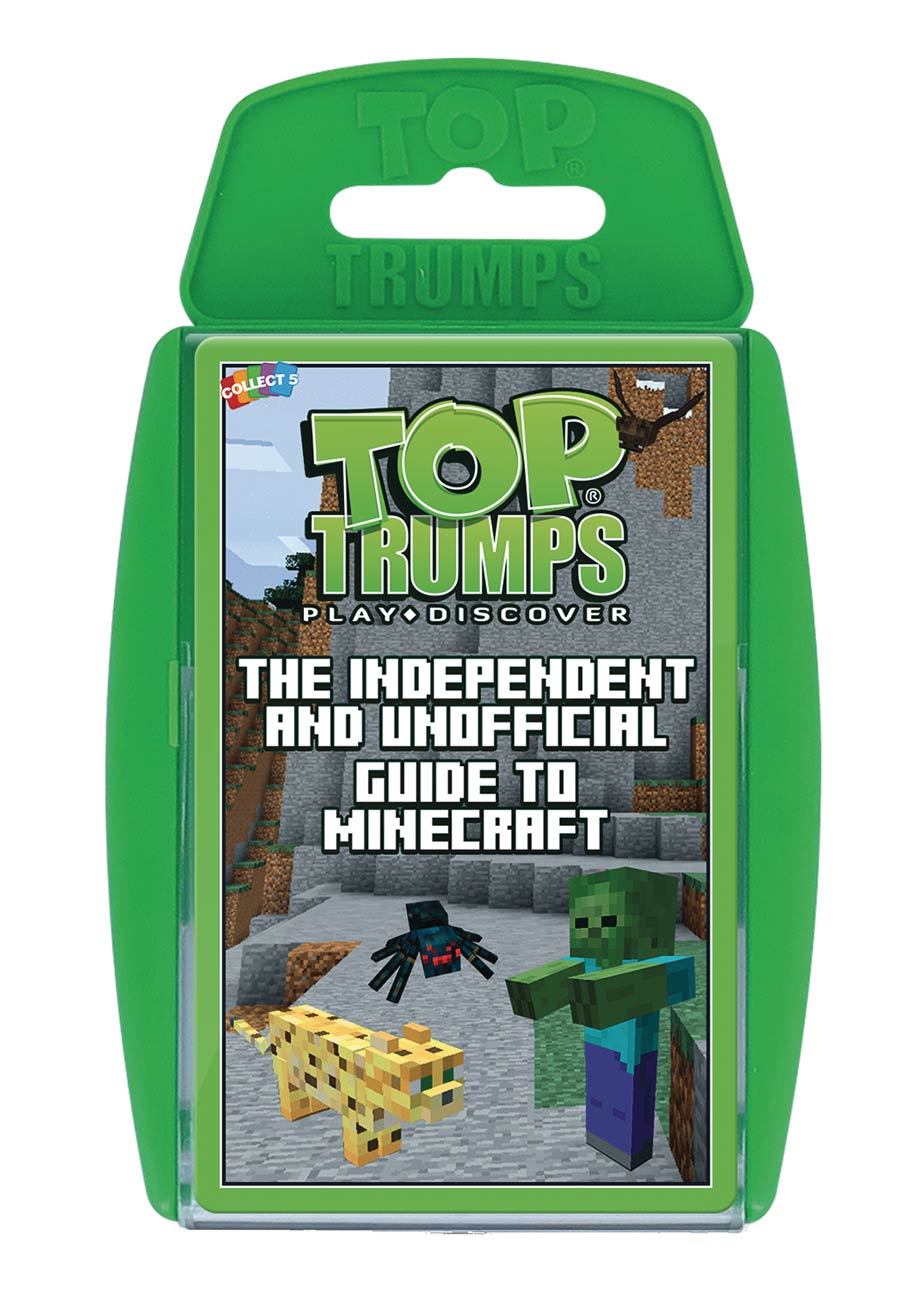Top Trumps Minecraft Unofficial Guide Game