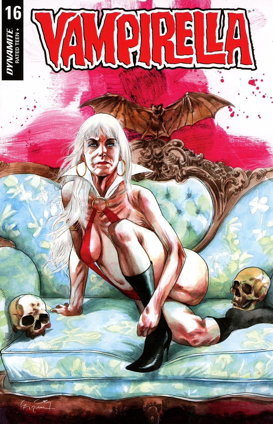 Vampirella Vol 8 #16 Cover L Incentive Ergun Gunduz Alternate Color Variant Cover