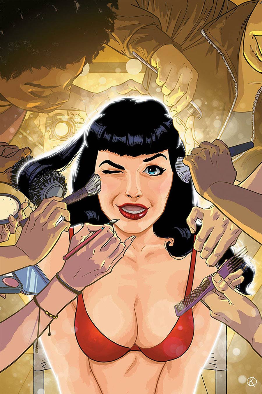 Bettie Page Vol 3 #5 Cover O Limited Edition Kano Virgin Cover