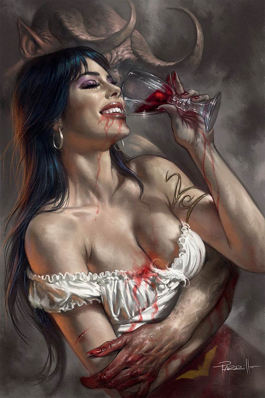 Vengeance Of Vampirella Vol 2 #12 Cover P Limited Edition Lucio Parrillo Virgin Cover