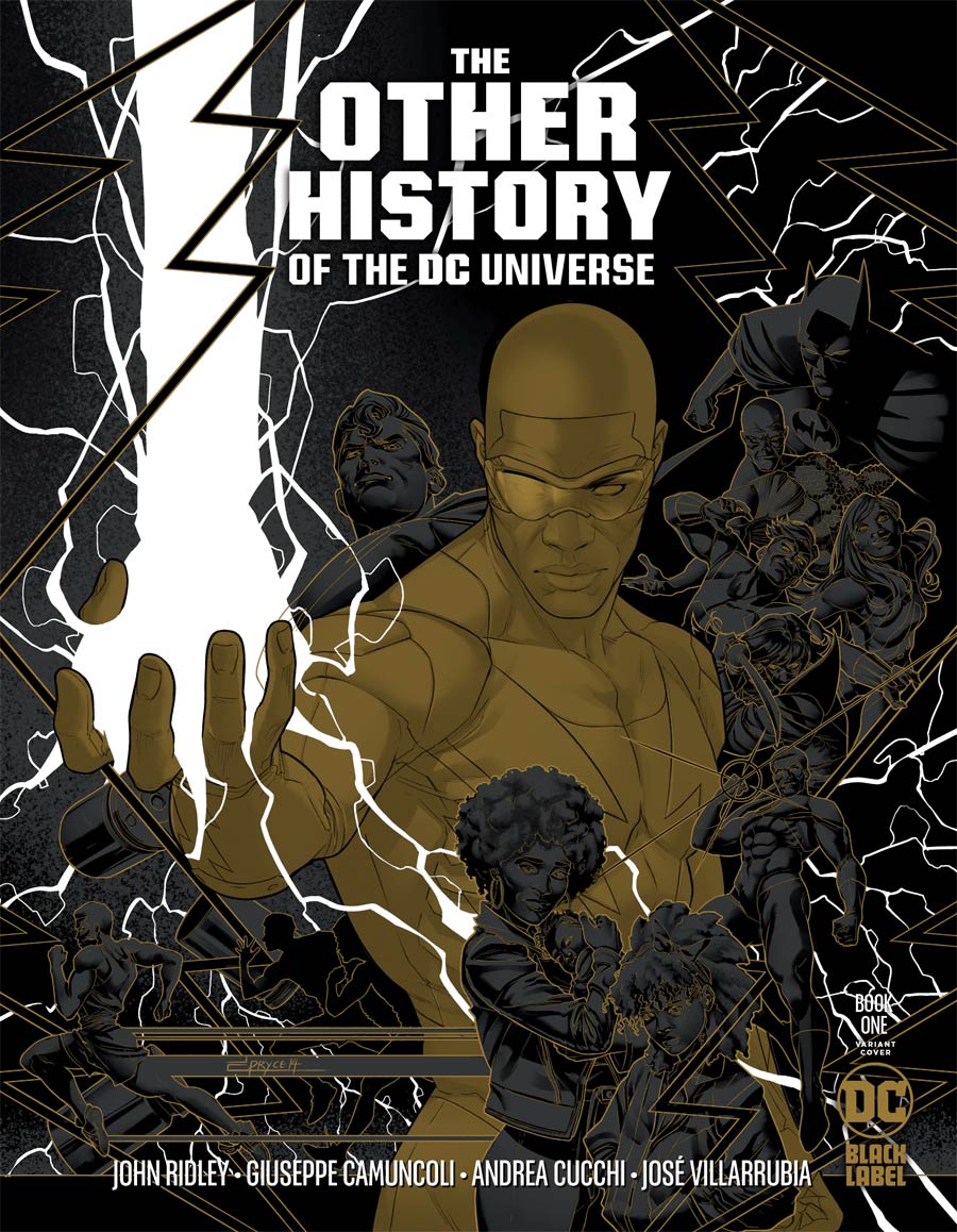 Other History Of The DC Universe #1 Cover C Incentive Jamal Campbell Gold Metallic Ink Cover