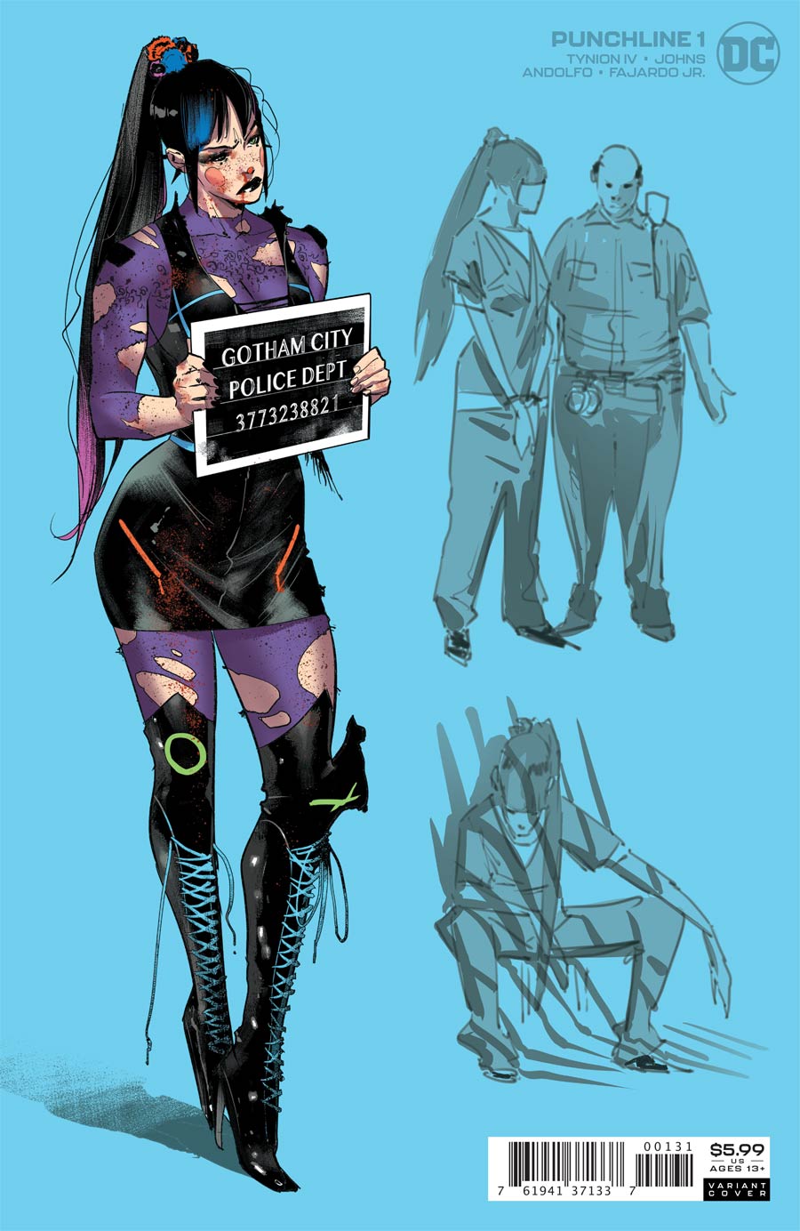 Punchline Special #1 (One Shot) Cover D Incentive Jorge Jimenez Card Stock Variant Cover