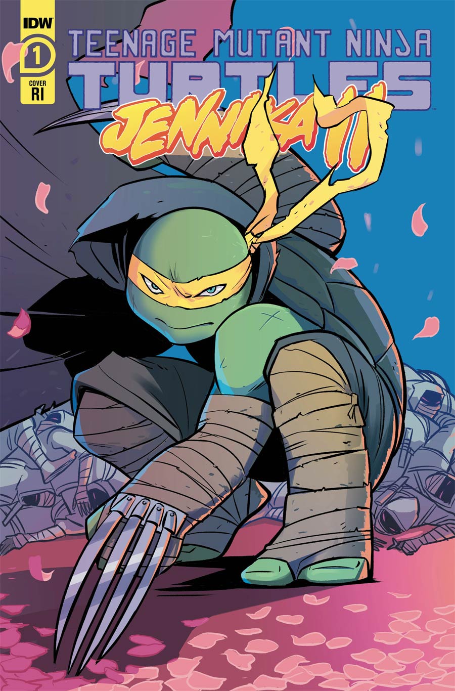 Teenage Mutant Ninja Turtles Jennika II #1 Cover C Incentive Natacha Bustos Variant Cover
