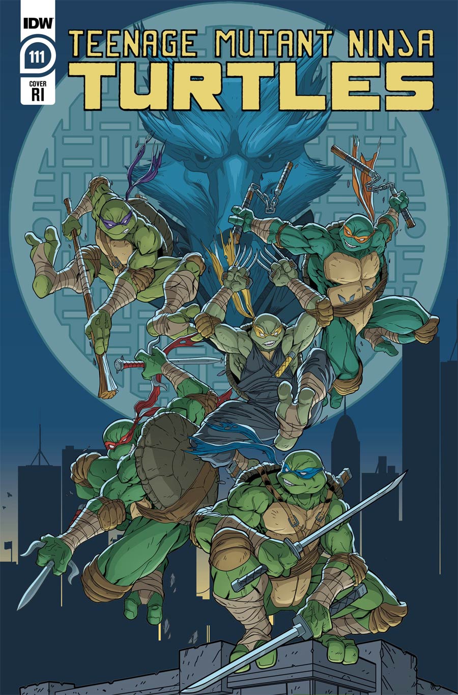 Teenage Mutant Ninja Turtles Vol 5 #111 Cover C Incentive Logan Lubera Variant Cover