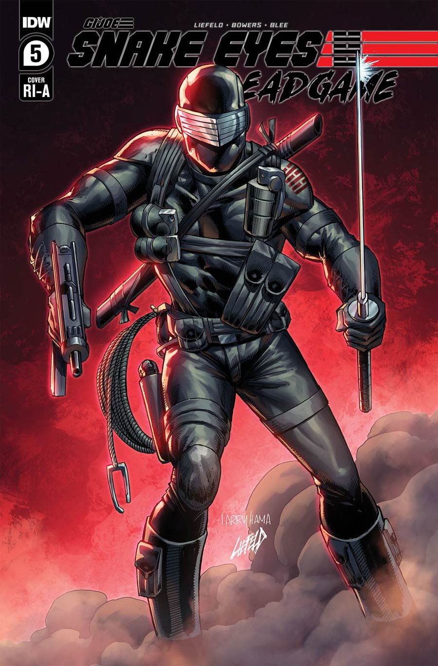Snake Eyes Deadgame #5 Cover C Incentive Rob Liefeld Variant Cover
