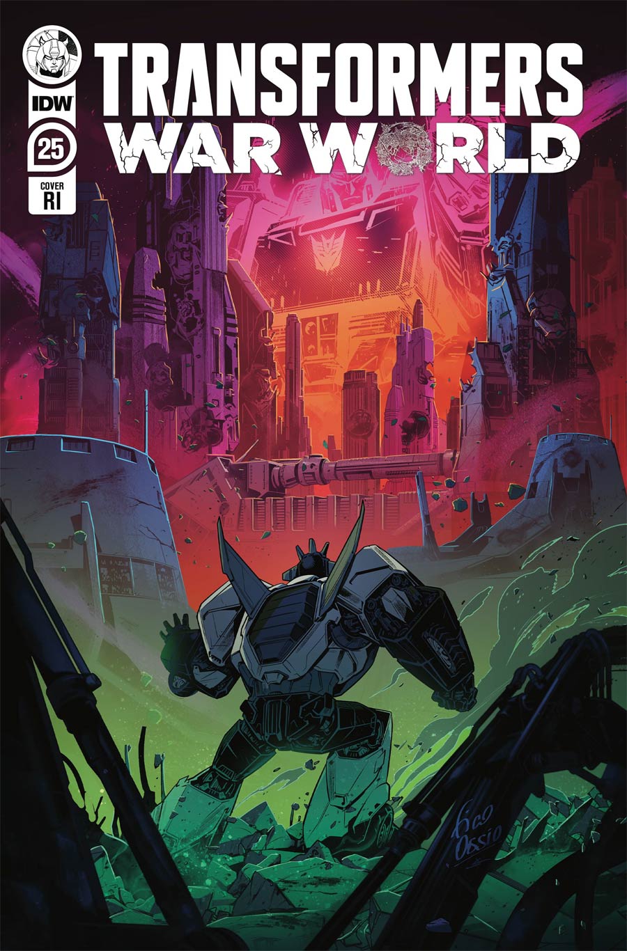 Transformers Vol 4 #25 Cover C Incentive Fico Ossio Variant Cover