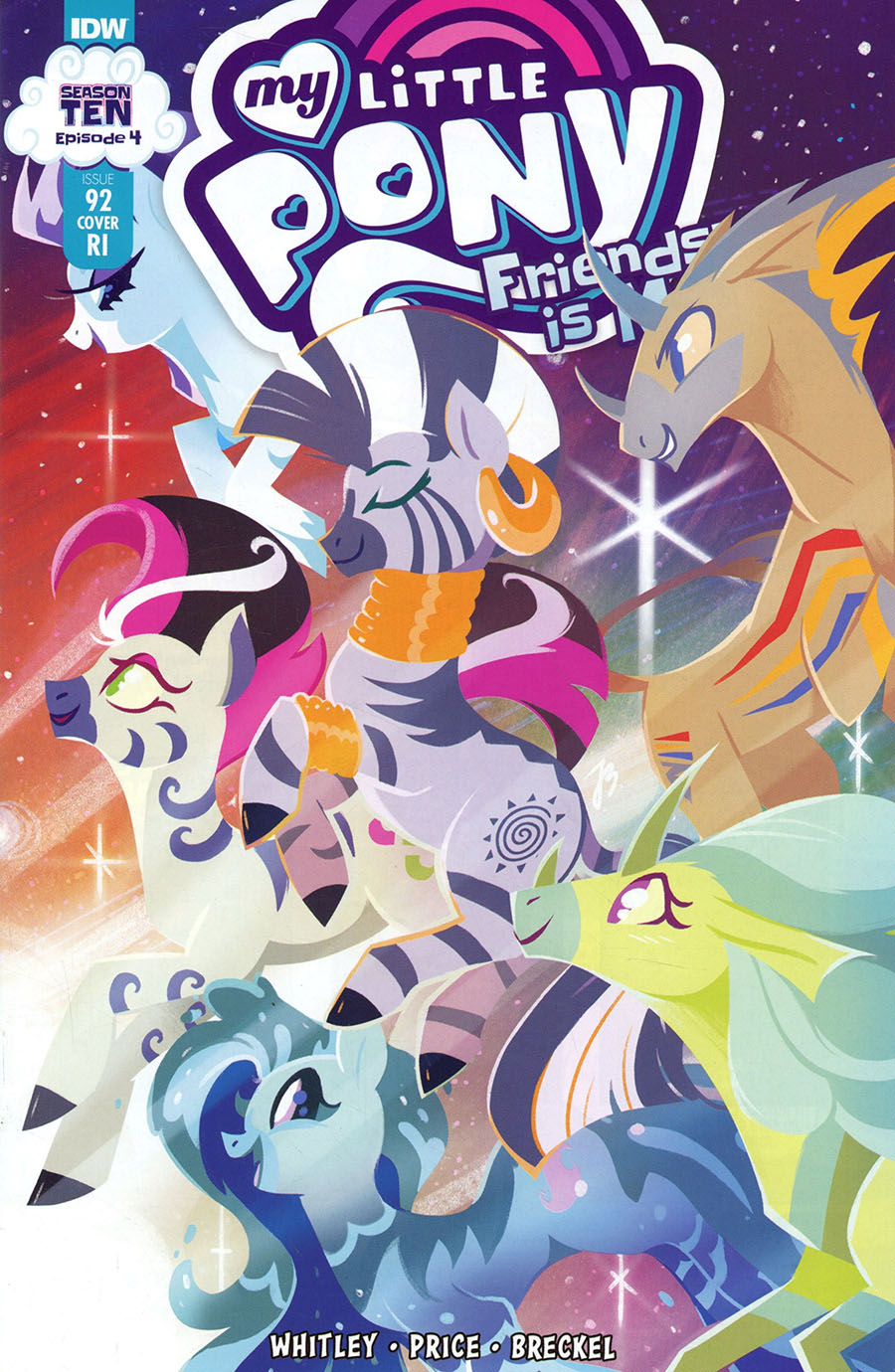 My Little Pony Friendship Is Magic #92 Cover C Incentive JustaSuta Variant Cover