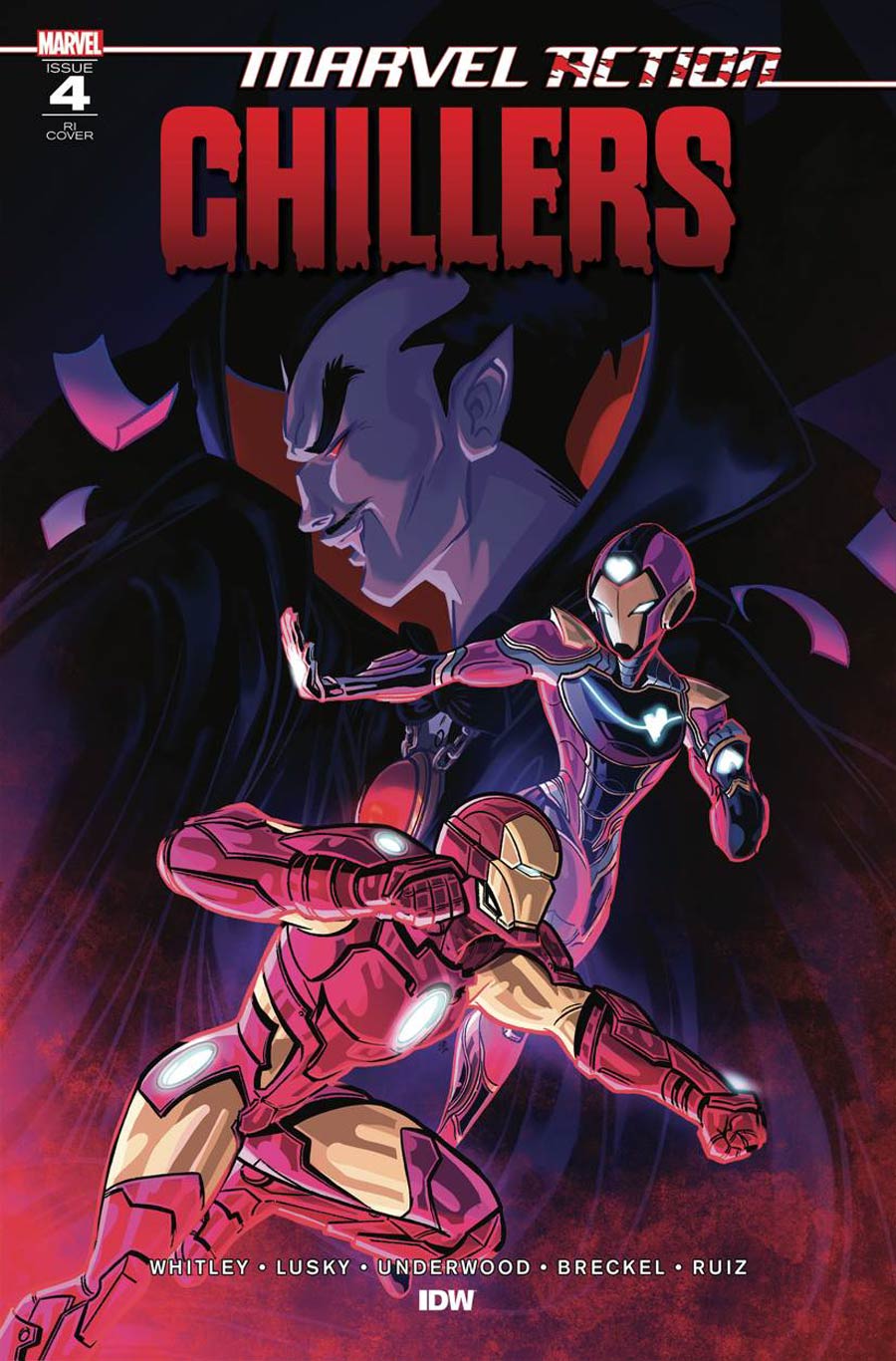 Marvel Action Chillers #4 Cover B Incentive Sweeney Boo Variant Cover