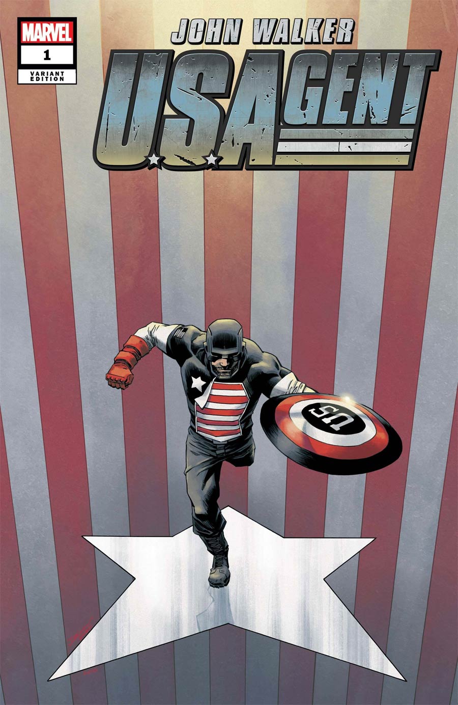 U.S.Agent Vol 3 #1 Cover D Incentive Declan Shalvey Variant Cover