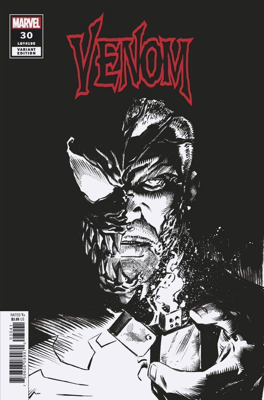 Venom Vol 4 #30 Cover D Incentive Ryan Stegman Sketch Cover