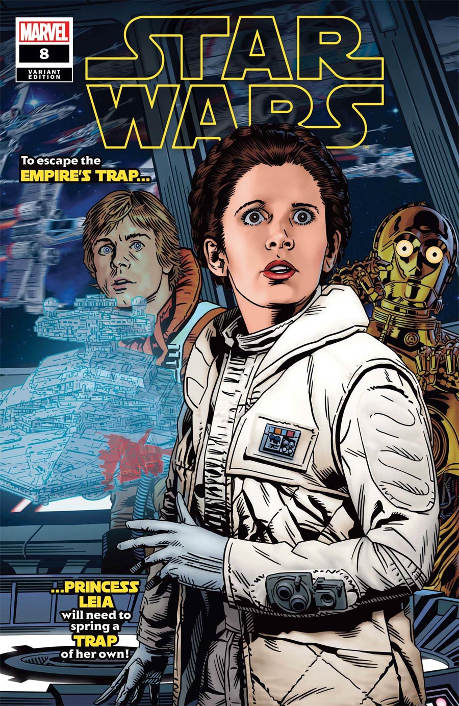 Star Wars Vol 5 #8 Cover D Incentive Michael Golden Variant Cover