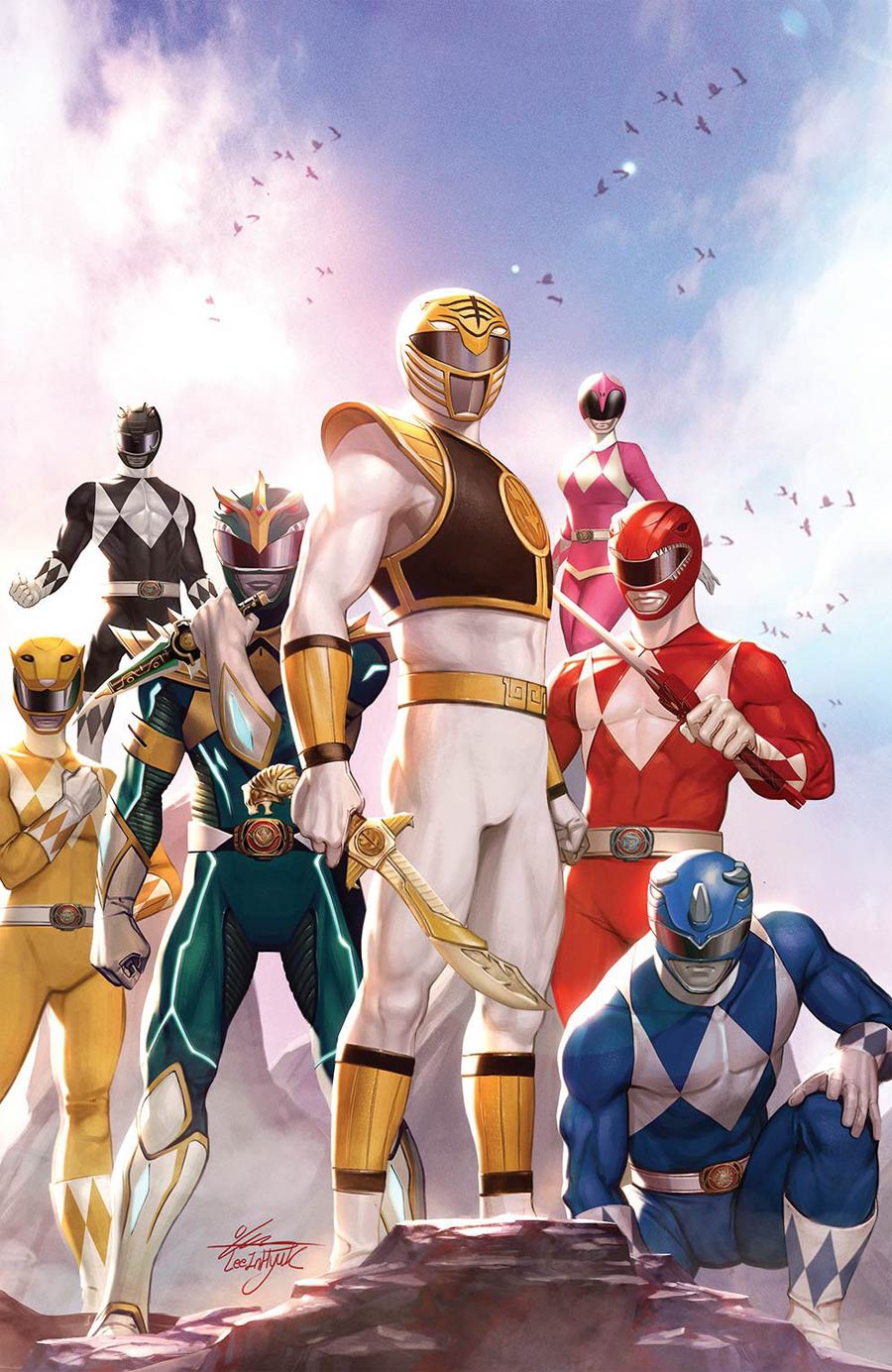 Mighty Morphin #1 Cover H Incentive InHyuk Lee Variant Cover