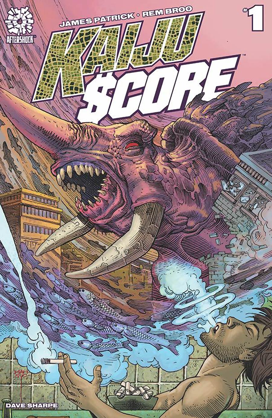 Kaiju Score #1 Cover B Incentive Mark A Nelson Variant Cover