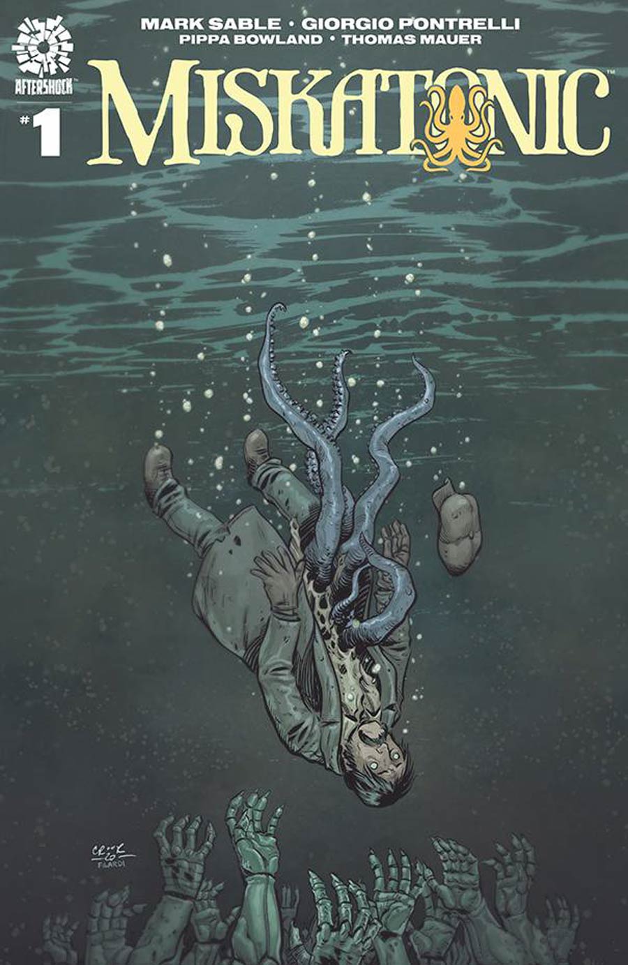 Miskatonic #1 Cover B Incentive Tyler Crook Variant Cover