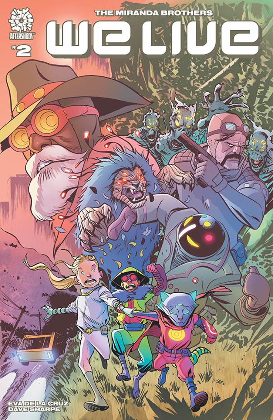 We Live #2 Cover B Incentive David Williams Variant Cover