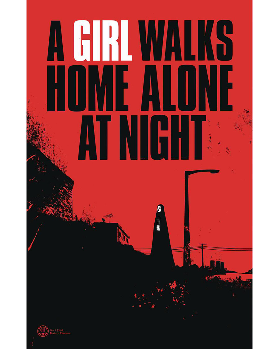 A Girl Walks Home Alone At Night #1 Cover C Incentive Michael DeWeese Variant Cover