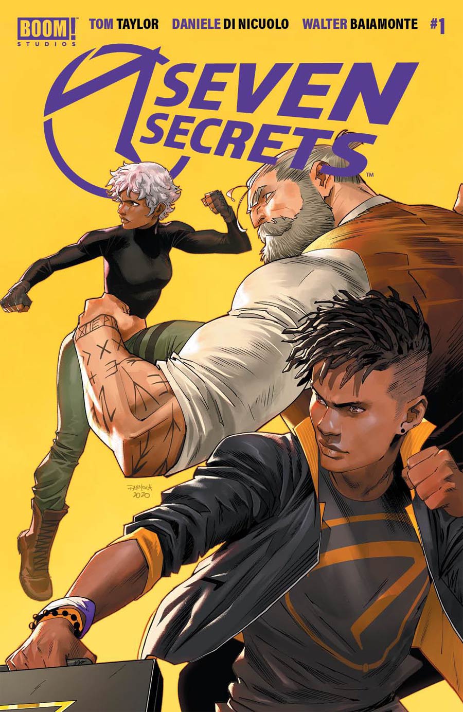 Seven Secrets #1 Cover G 2nd Ptg