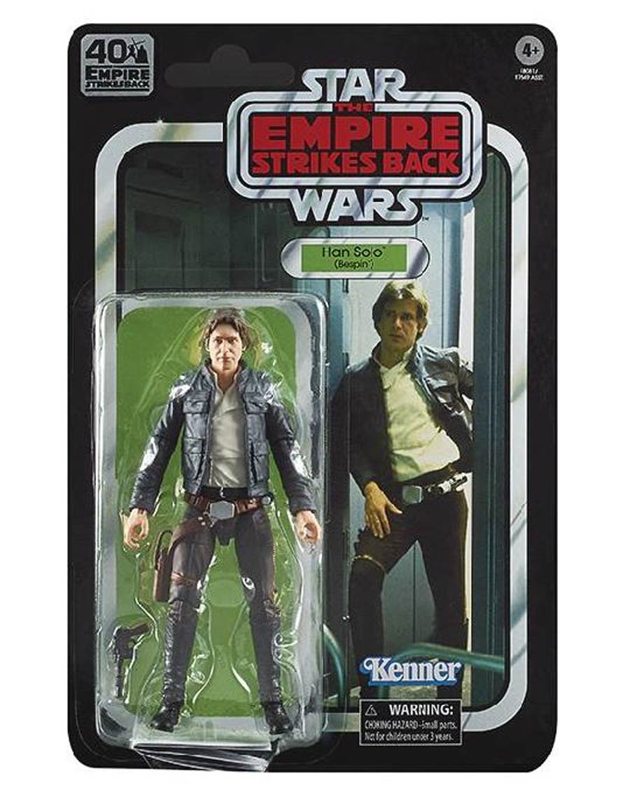 Star Wars Black Series Empire Strikes Back 40th Anniversary 6-Inch Action Figure Assortment 202001 - Han Solo