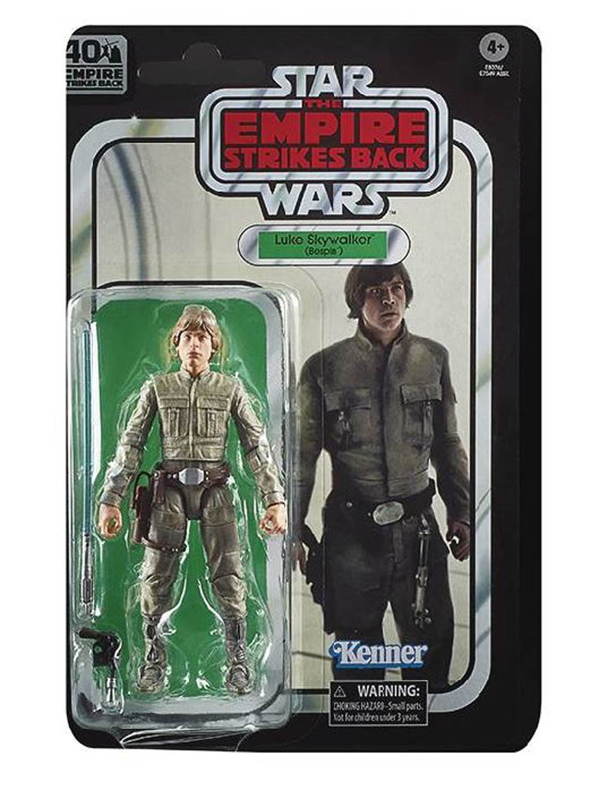 Star Wars Black Series Empire Strikes Back 40th Anniversary 6-Inch Action Figure Assortment 202001 - Luke