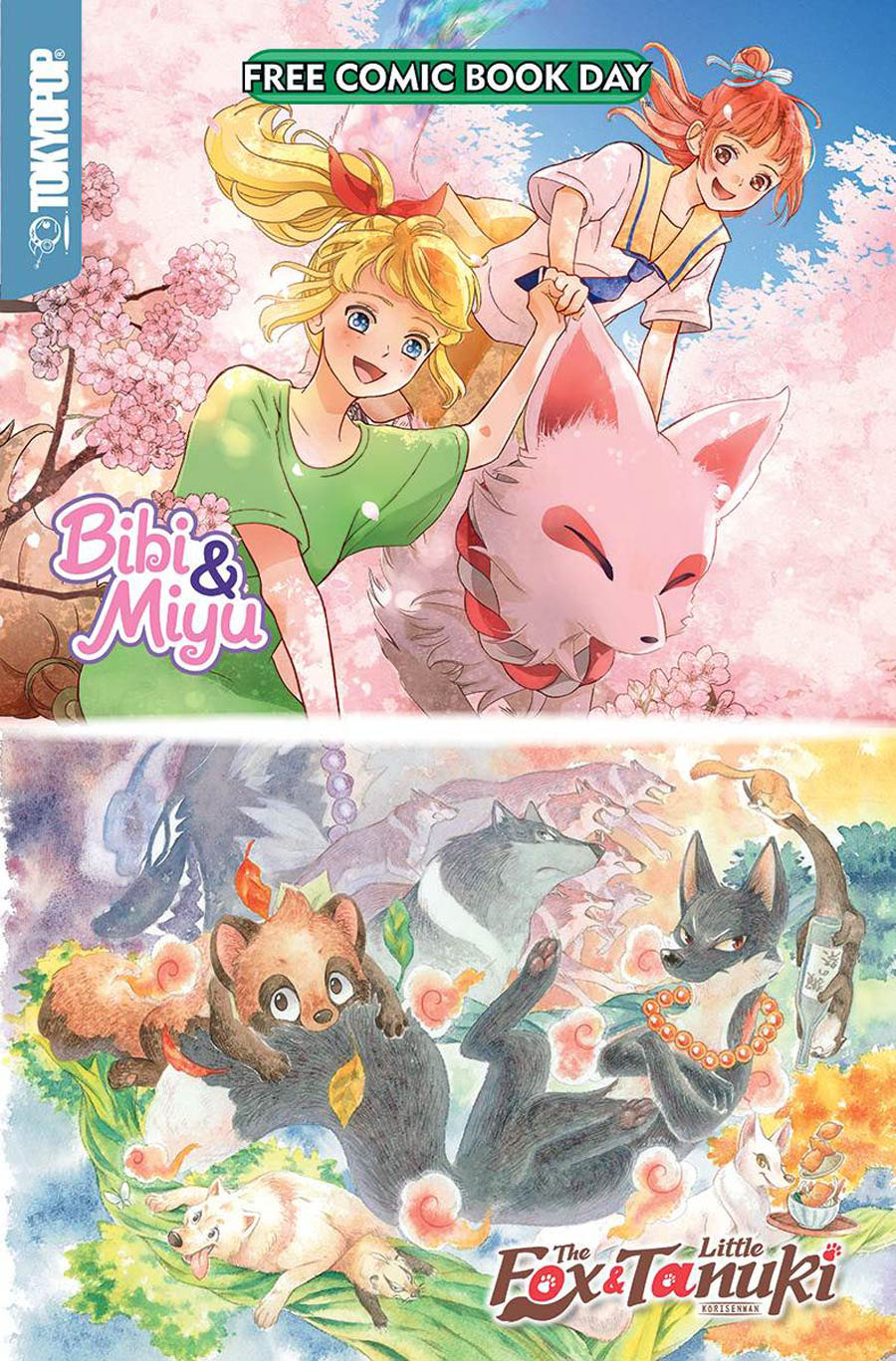 Bibi & Miyu / The Fox & The Little Tanuki Preview FCBD 2020
