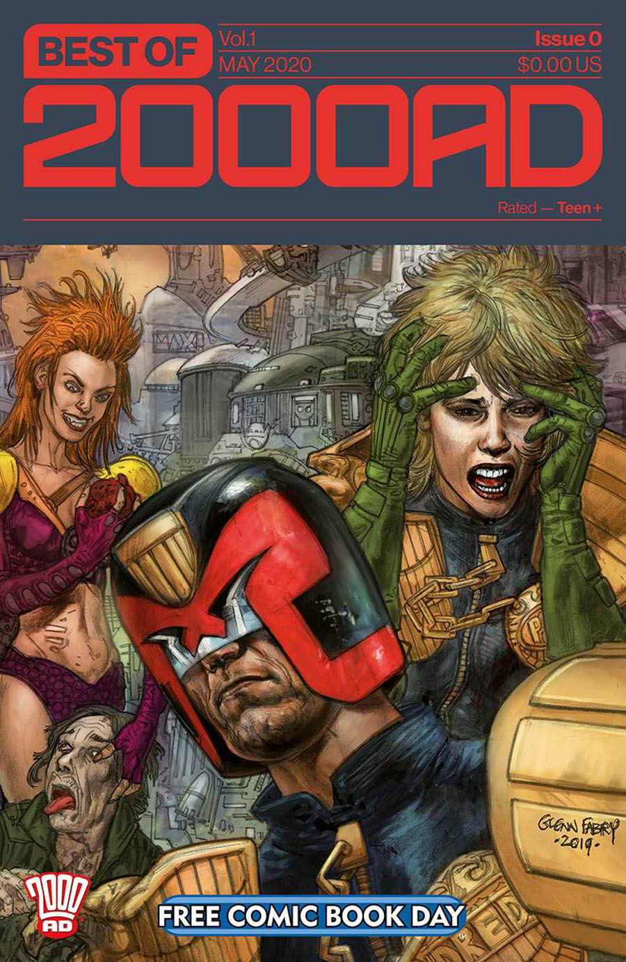 Best Of 2000 AD #0 FCBD 2020